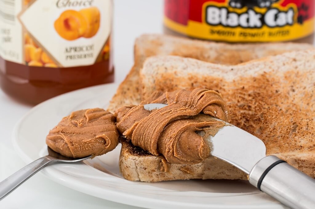 peanut butter, toast, jam-684021.jpg